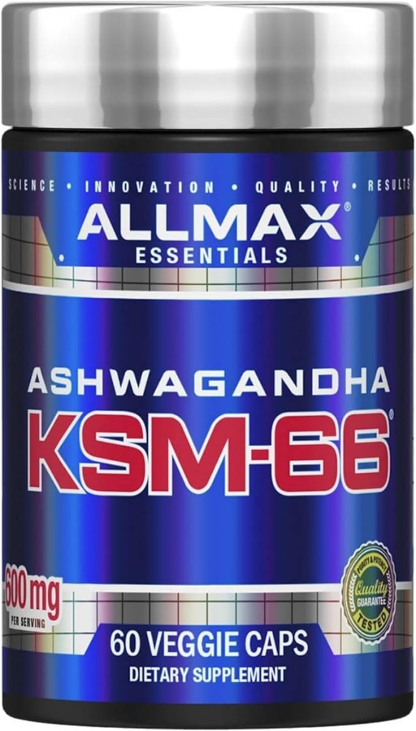 Ashwagandha KSM-66® — 60 Cápsulas