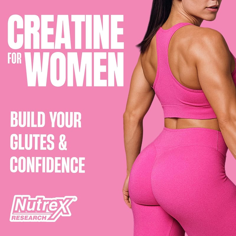 Nutrex Creatine for Women Booty & Beauty - creatina femenina para mujeres activas
