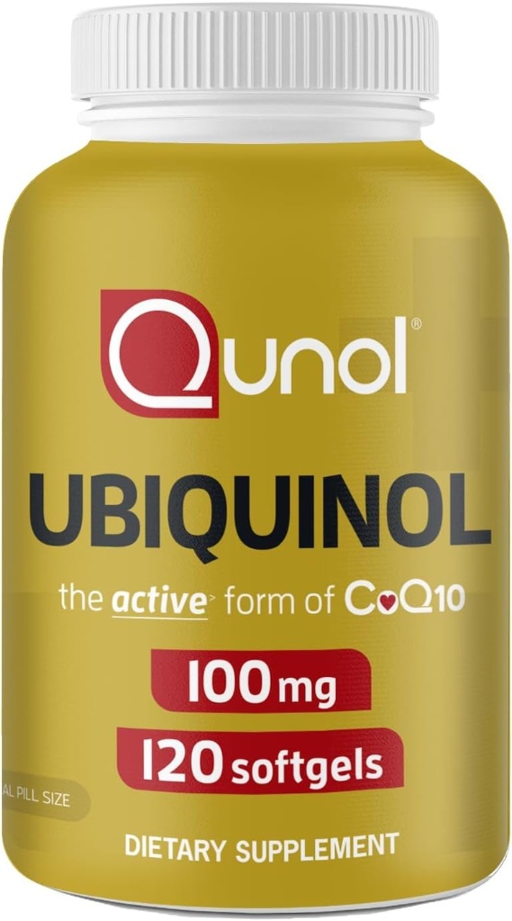 Ubiquinol CoQ10 100mg — 120 Softgels