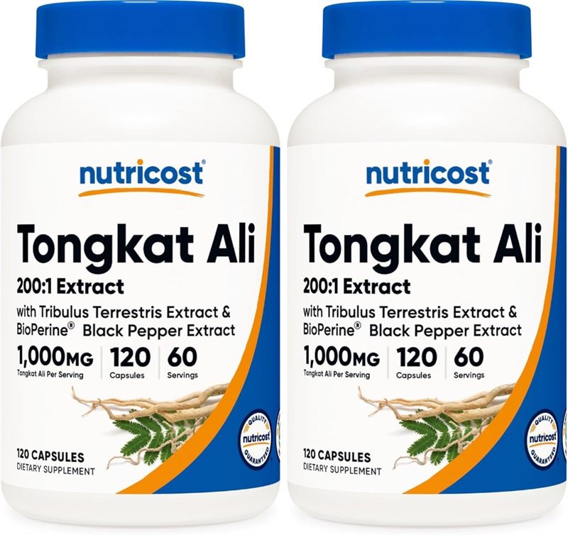 Tongkat Ali 1000mg — 120 Cápsulas
