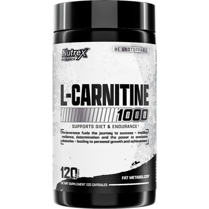 L-Carnitine 1000 de Nutrex Research — quemador sin estimulantes en Paraguay
