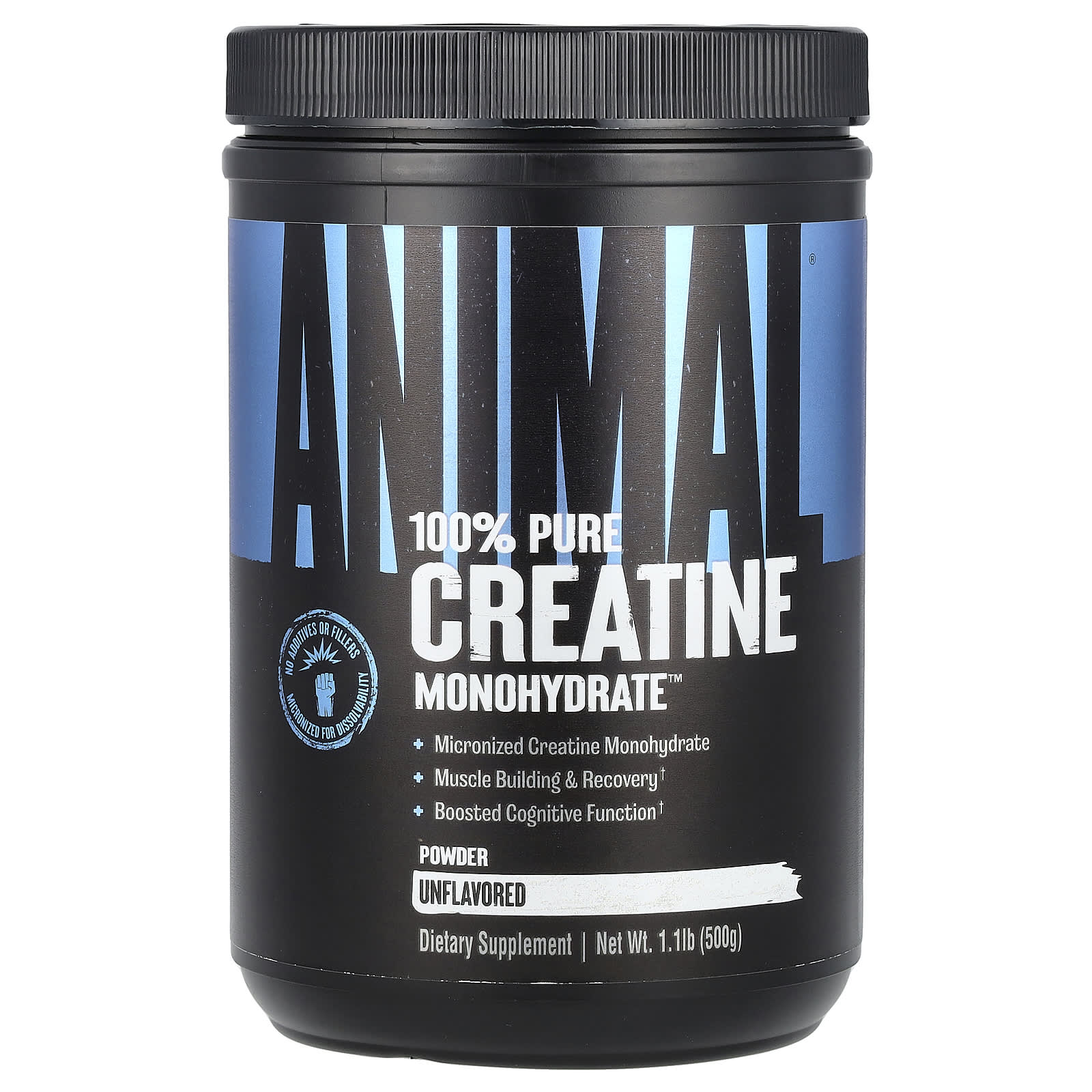 Animal 100% Pure Creatine Monohydrate 500g